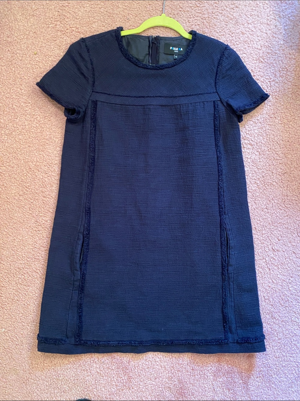 Modern black dress by Paule Ka, size 42